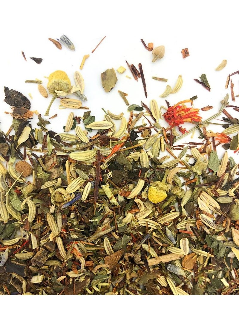 Tealand شاي الأعشاب أشعر بالهدوء محسن جودة النوم موازن عاطفي 100غ - Image 2