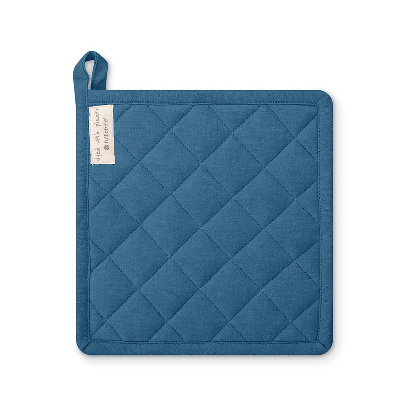 Full Circle Kind Collection PlantDyed Organic Cotton Trivet Indigo