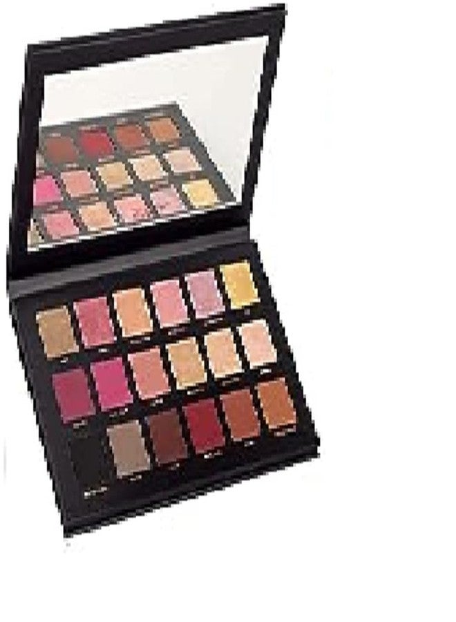 ZemGlam Rose Gold Glossy Finish Remastered 18 Multicolor Eye shadow with Makeup 12 Pc Brush set & 1 Pc Blender (3 Items in the set) - Image 3