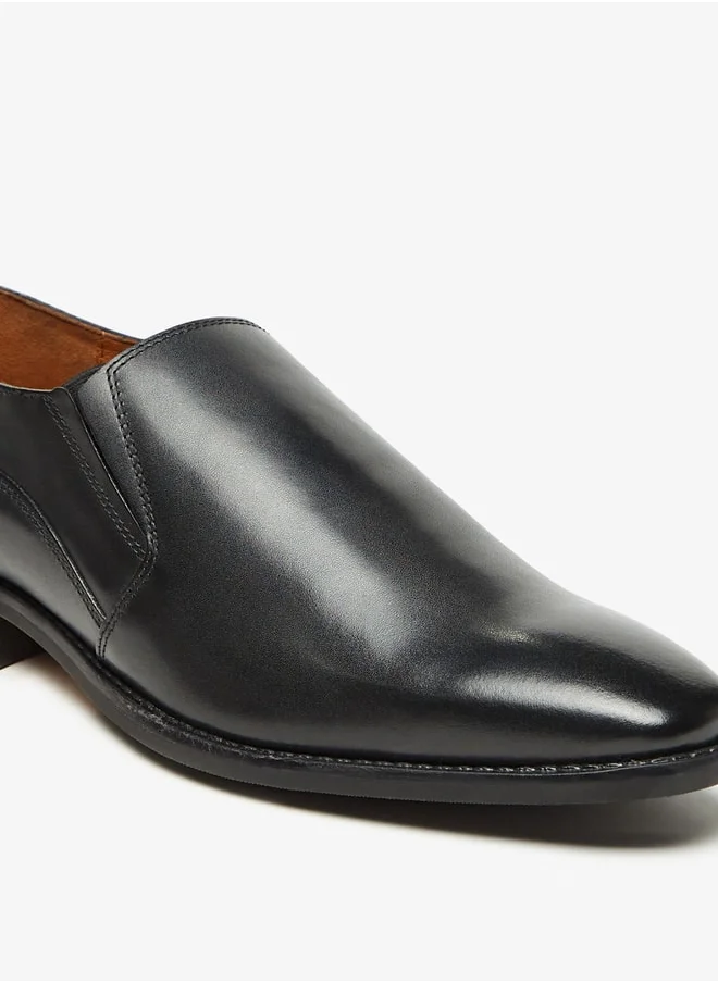 دوتشيني Men's Solid Slip-On Loafers