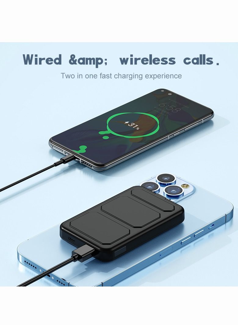 GULFLINK Magnetic Portable Power Bank Charger for Apple iPhone 15/14/13 Series 10000mah White  - Image 4