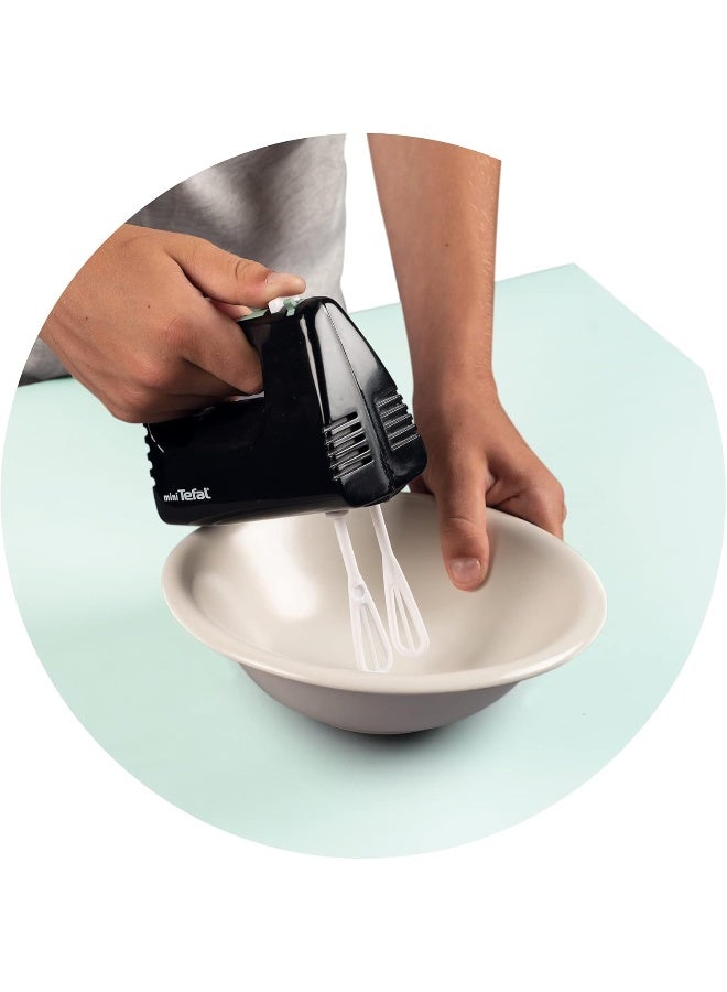 Smoby 310503 Tefal Hand Mixer, Black, White - Image 2
