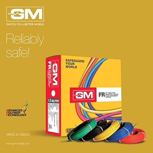 GM Flame Retardant Wire - 1 Sq mm (90m, Red) - Image 2