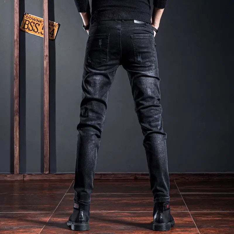 Unisex Casual Daily Denim Jeans - Image 5