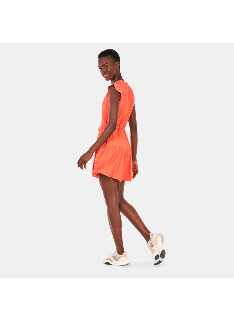 Beyond Yoga Women's Featherweight Out & About Ruffle Dress
