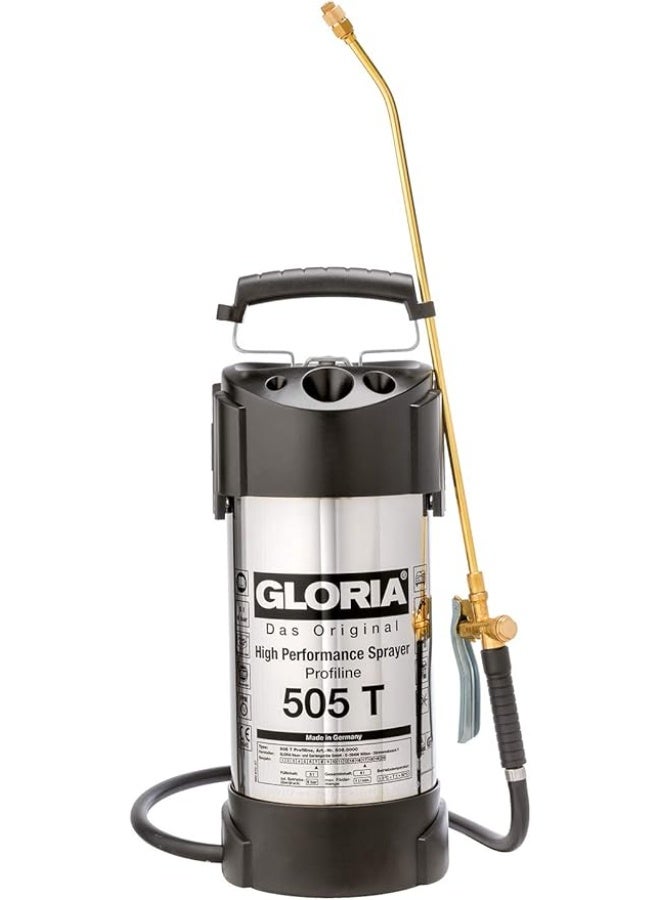 جلوريا بخاخ عالي الاداء "505 T Profiline"، ابيض/اسود، 23×22×58 سم - Image 1