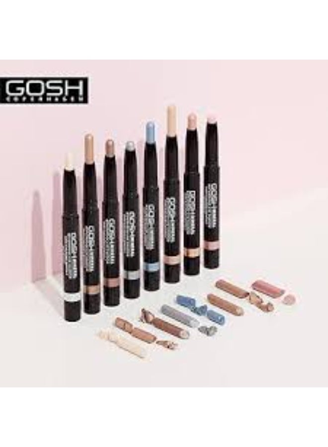 جوش ظلال العيون المعدنية المقاومة للماء من جوش، لون 001 أبيض لؤلؤي، 2.5 غرام - Image 4