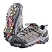 TRIWONDER TRIWONDER Ice Grips 10 Teeth Anti-Slip Shoe/Boot Ice Traction Slip-on Snow Ice Spikes Crampons Cleats Stretch Footwear - Image 2