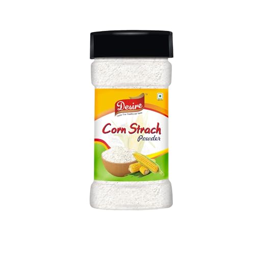 Desire Baker’s Corn Starch – 200g | Gluten-Free Cornflour for Baking, Sauces, Gravies, and Puddings | Premium Thickening Agent - Image 1