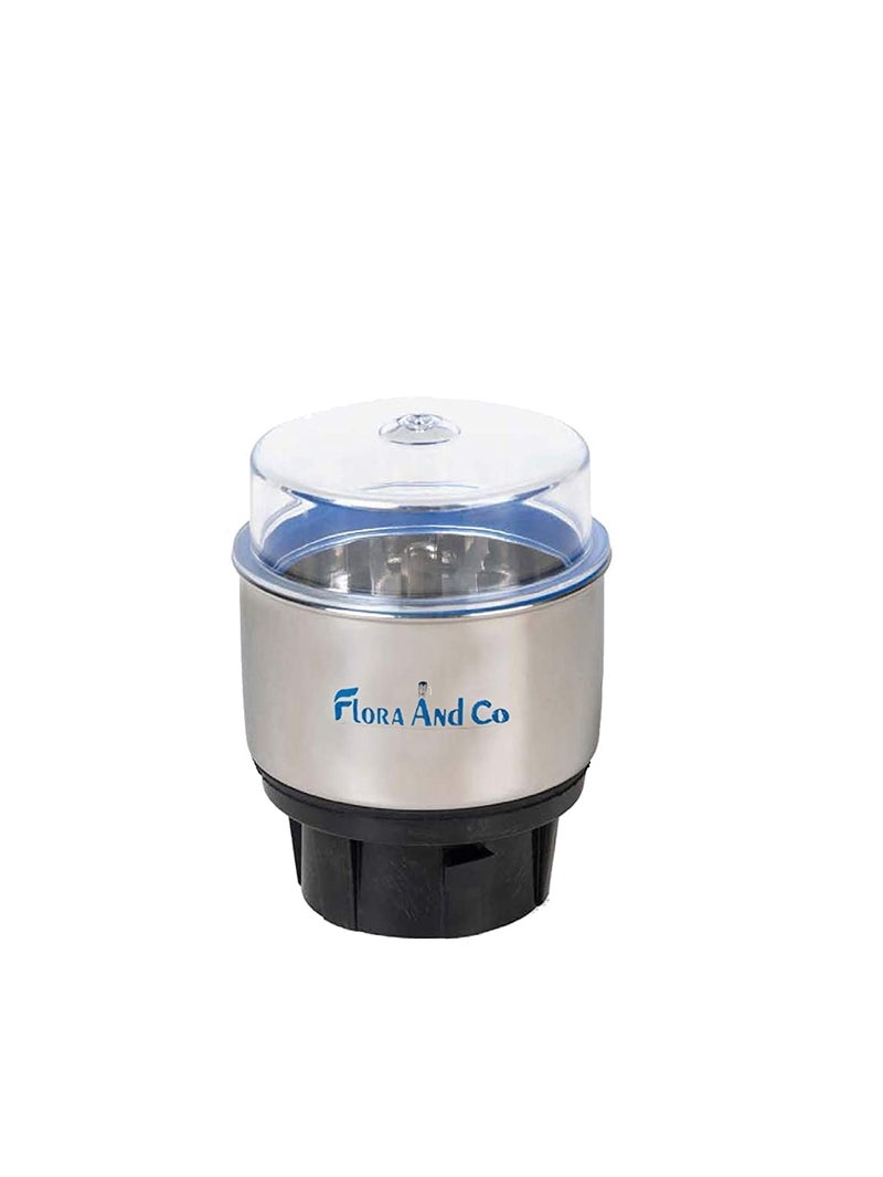 FLORA AND CO Non Stick Deep Kadhai with Stainless Steel Lid Aluminium Flat 3mm Tawa for Roti Chutney Mixer Jar 400ML with Rose Cookie Maker - Image 5