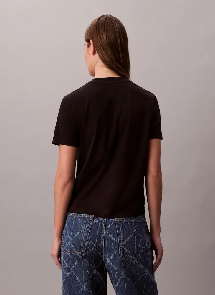 Calvin Klein Jeans Graphic Crew Neck T-Shirt