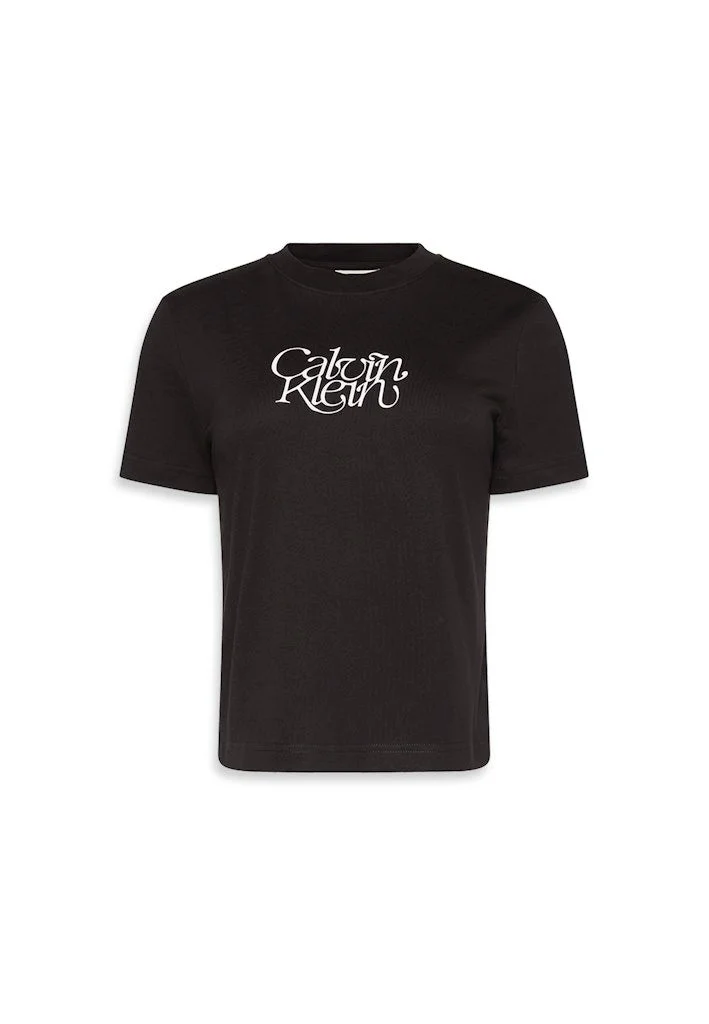 Calvin Klein Jeans  Graphic Crew Neck T-Shirt for Women | Best Price UAE