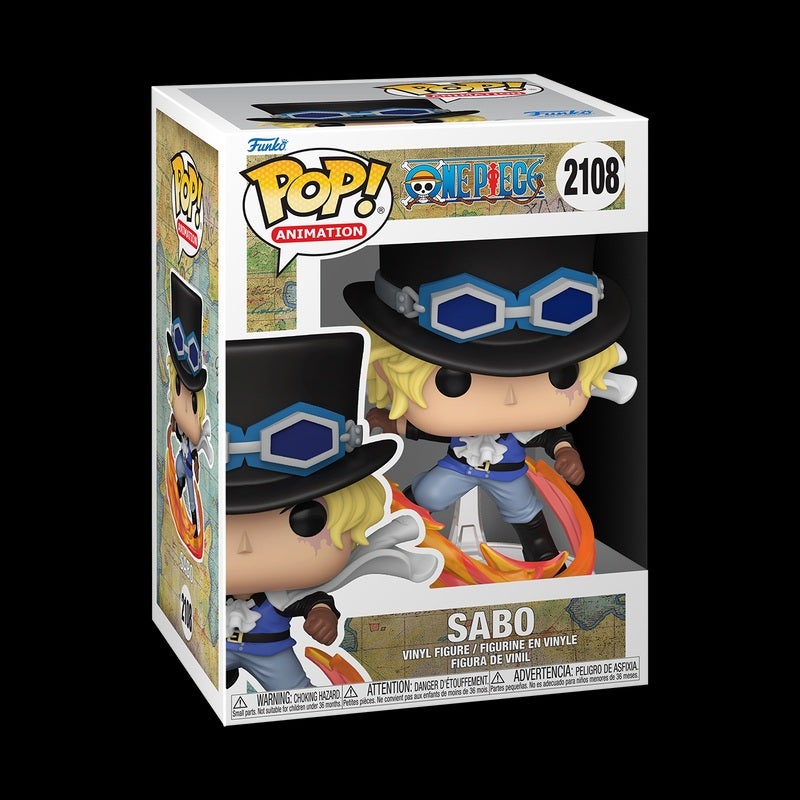 Funko Pop! Animation: One Piece - Sabo (Attacking with Pipe) - One Piece - Collectable Vinyl Figure - Gift Idea - Official Merchandise - Toys for Kids & Adults - Image 3