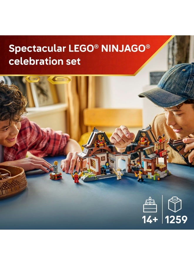 LEGO NINJAGO Four Weapons Blacksmith 15th Anniversary 71858 (Age 14+, 1259 Pieces) - Image 3