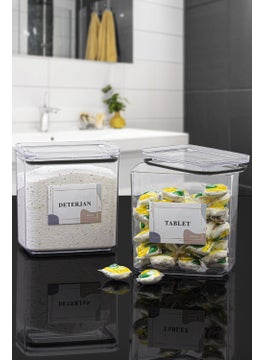 ‎okyanus Home Ocean Home Detergent-Tablet 2 Vacuumed Rectangular 2.1 Lt Storage Container  - Image 3