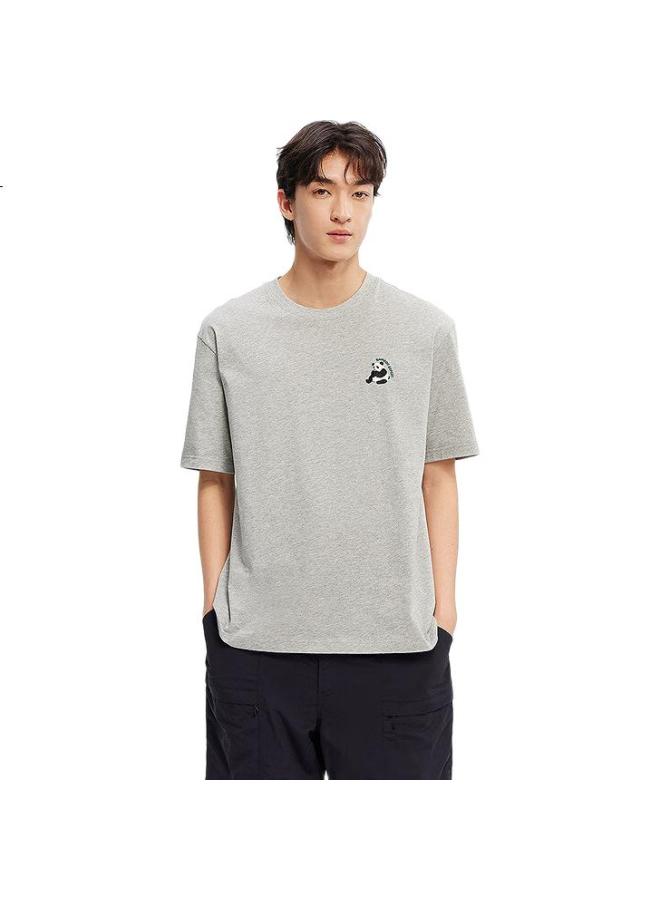 SEMIR Men'S Short Sleeve T-Shirt With Moisture Wicking And Quick Dry, Panda Embroidery, Summer Knitted Casual Wear 109325100226 - Image 3