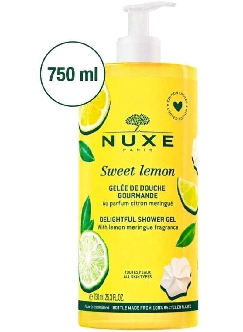 Nuxe Sweet Lemon Gelée de Douche Gourmande 750 ml - Image 1