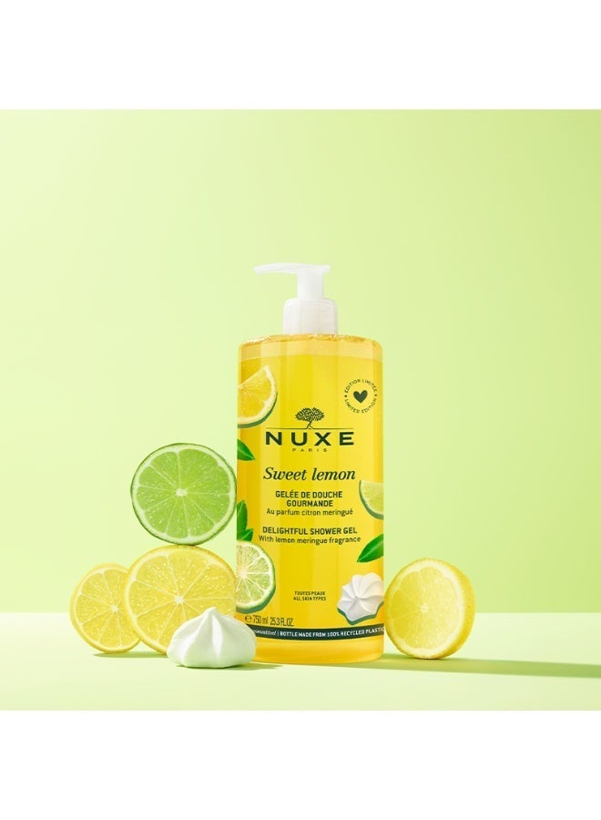 Nuxe Sweet Lemon Gelée de Douche Gourmande 750 ml - Image 3