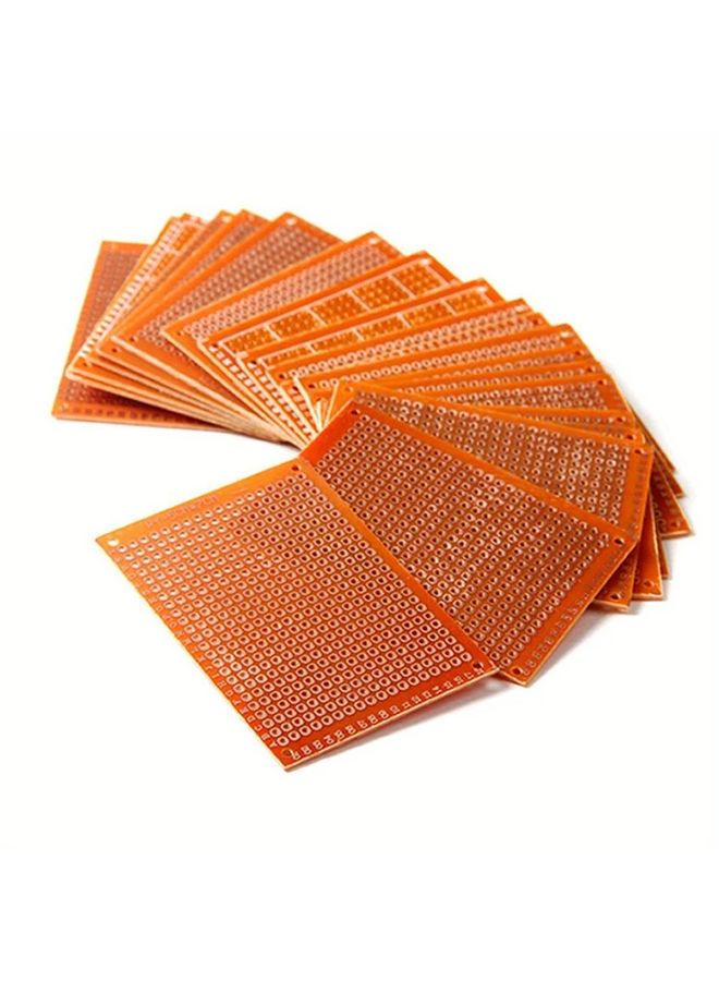 20Pcs 1.97x2.76inch Solder Finished Prototype PCB Circuit Board Breadboard For DIY - Image 1