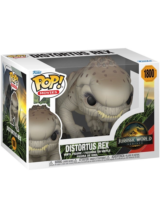 Funko Pop! Movies: Jurassic World 5 - Distortus Rex, Collectible Vinyl Figures - Gift Idea - Official Merchandise - Toys for Kids & Adults - Model Figure for Collectors and Display  - Image 2