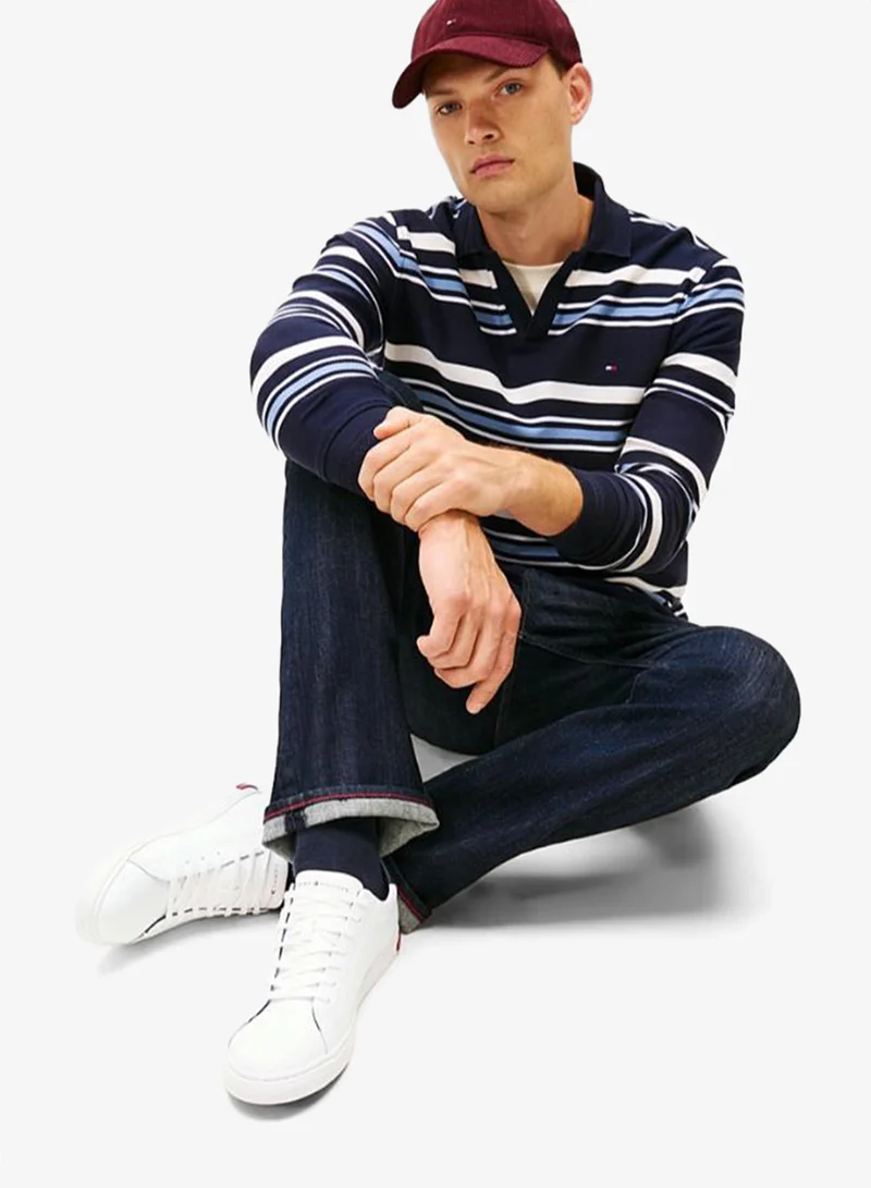 Tommy Hilfiger White Essential Low Top Sneakers for Men | Best Price UAE