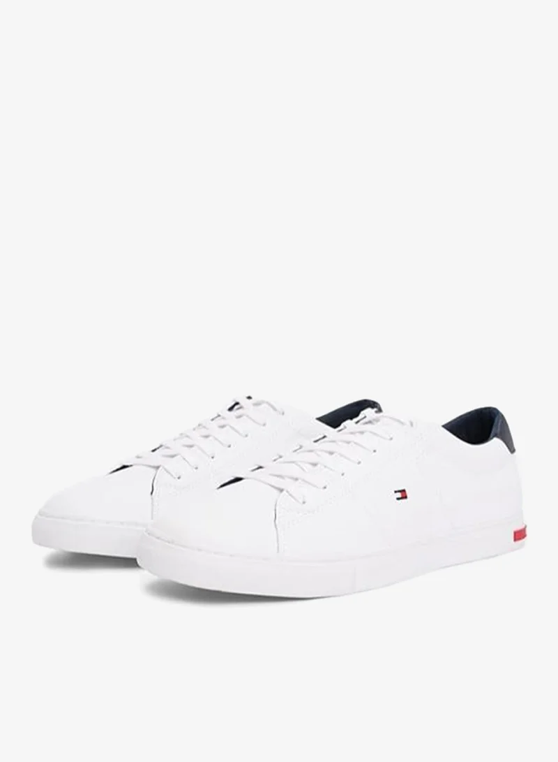 Tommy Hilfiger White Essential Low Top Sneakers for Men | Best Price UAE