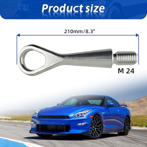 AAAWZDWD for Nissan Tow Hook Compatible with Nissan GT-R Sentra Versa Note Pathfinder Rogue Kicks Juke Front Towing Eye Hook Replacement#51112-1KA0A - Image 2
