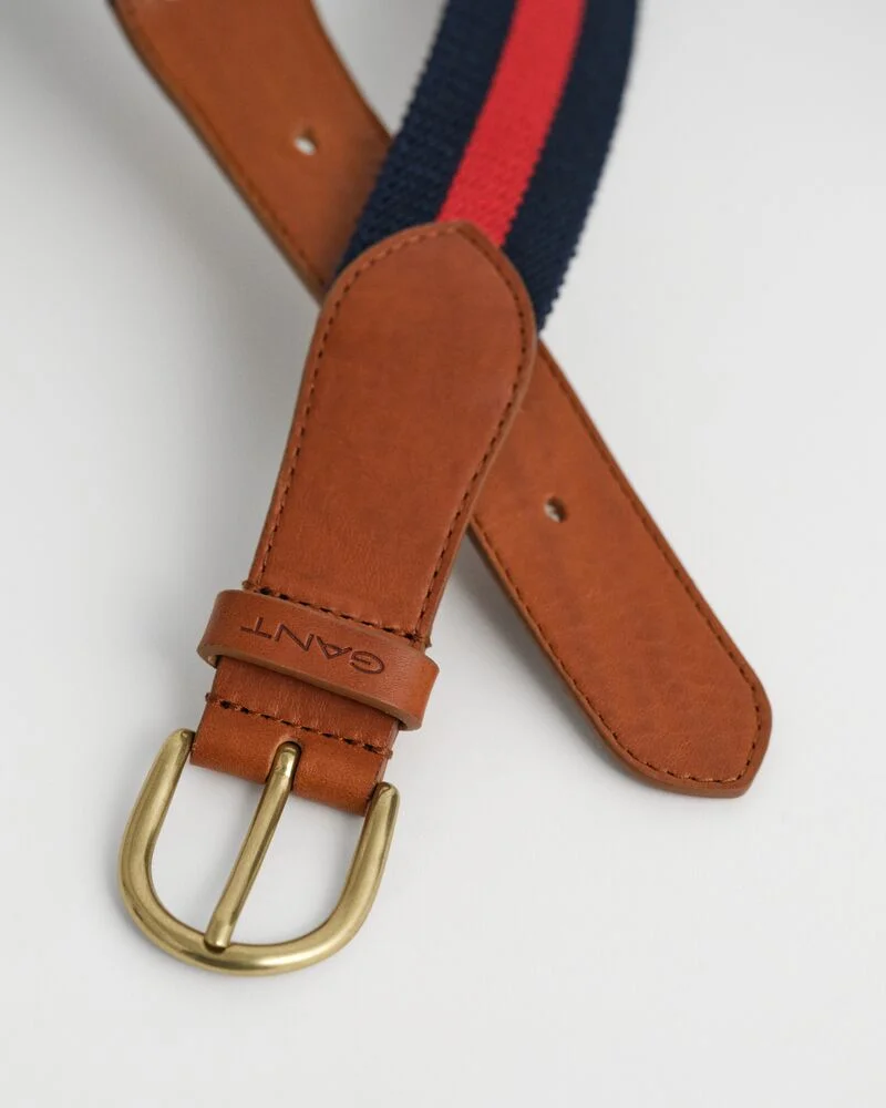 غانت Striped Webbing Belt