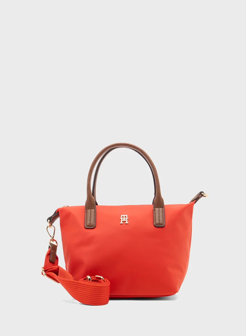 TOMMY HILFIGER Webbing Crossbody Tote Bag