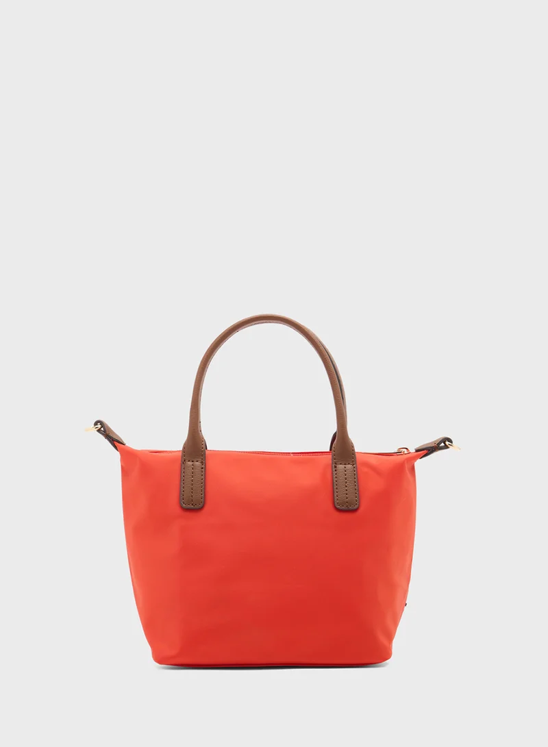 TOMMY HILFIGER Webbing Crossbody Tote Bag