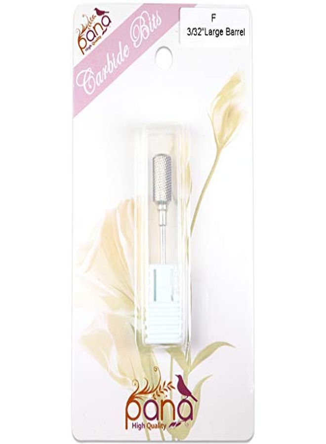 Pana Professional Large Dome Top Barrel Carbide Bit 3/32" Shank Size (Fine, Silver) - Image 5