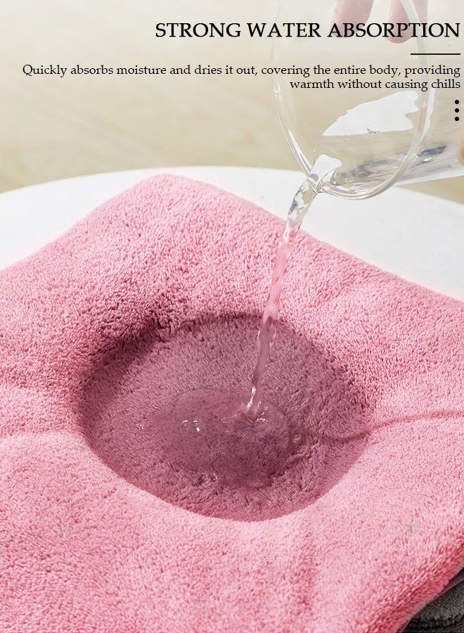 DUNISO Baby Bath Towels Newborn Hooded Baby Towel Ultra Absorbent and Soft Cotton Hooded Washcloth for Baby Toddler Infant Unisex Hooded Baby Bath Towel - Image 3