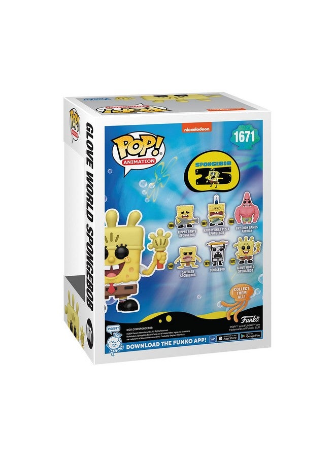 Funko POP! TV: Spongebob Squarepants 25th Anniversary - Spongebob Squarepants with Glove Light - Collectable Vinyl Figure - Gift Idea - Official Merchandise - for Kids & Adults - TV Fans - Image 3