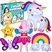 CRAFTSBEE Magical Unicorn Sewing Kit for Girls 7 Create 5 Adorable Felt Animals a Cozy Pillow Fun Easy and Educational DIY Craft - Image 3