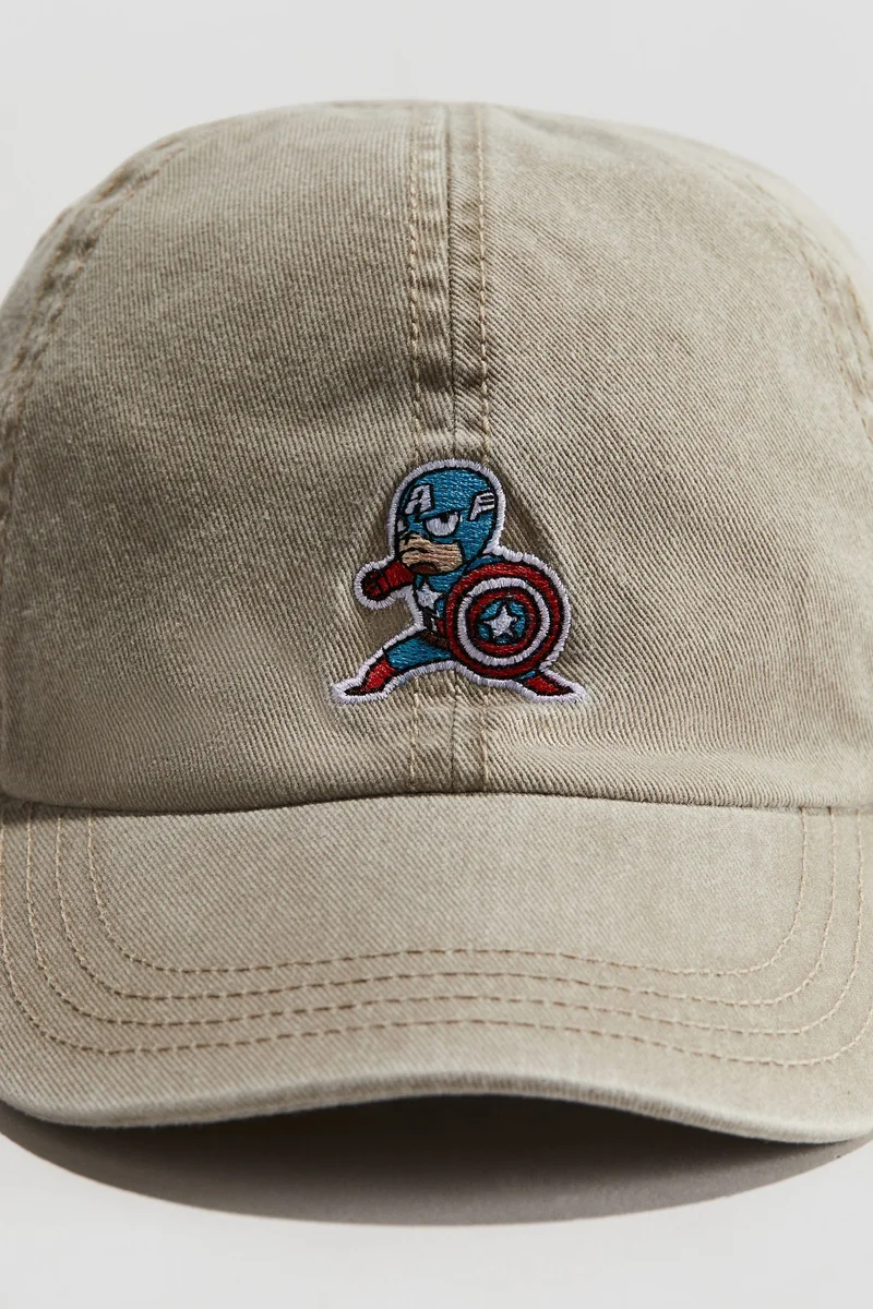 H&M Motif-Detail Twill Cap
