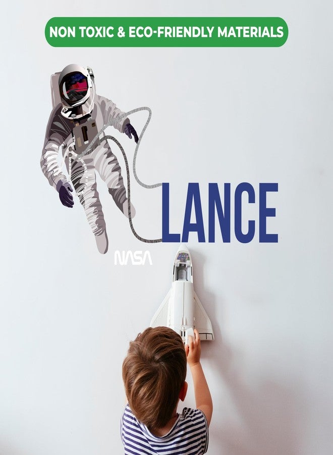 EGD Custom Name NASA Astronaut Wall Decor - Space Decor for Boys' Room - Multiple Sizes and Colors for Perfect Gifts - Image 5