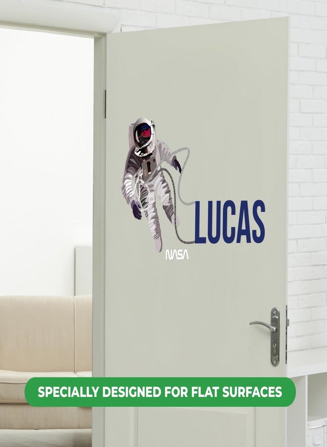 EGD Custom Name NASA Astronaut Wall Decor - Space Decor for Boys' Room - Multiple Sizes and Colors for Perfect Gifts - Image 4