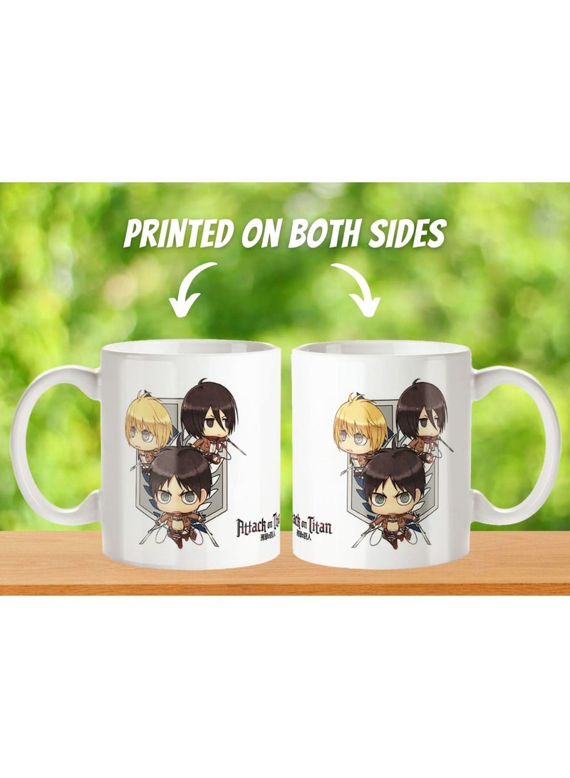 إم إي سي كوب قهوة بطبعة أتاك أون تيتان 11 أونصة - Image 3