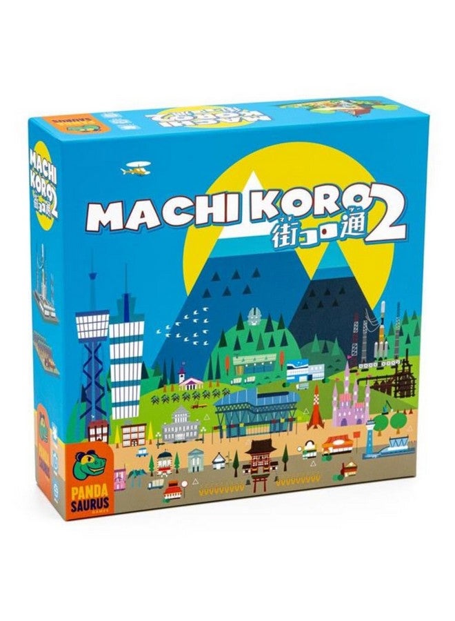 Pandasaurus Machi Koro 2 - Independent Game - Fast Game for Adults and Children - Ages 10+ - 2-5 Players - English