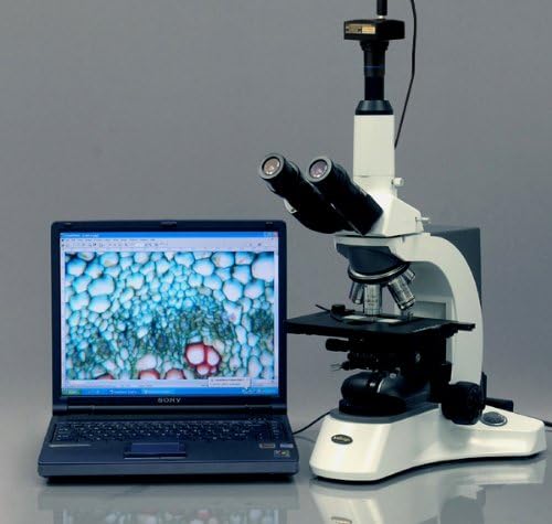 AmScope MU1000CK 10MP USB20 Microscope Digital Camera Plus Calibration Kit