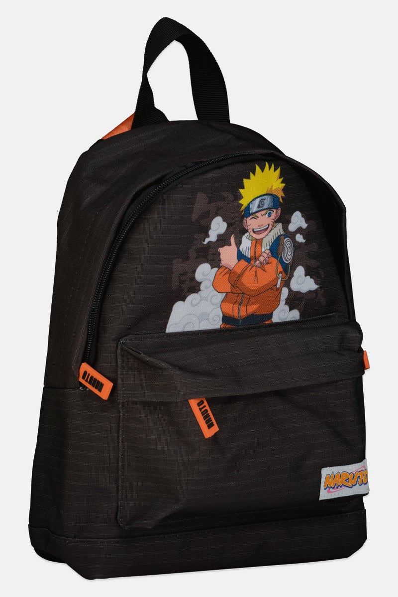 Naruto Kids Boy Graphic Print Backpack, Dark Brown - Image 2
