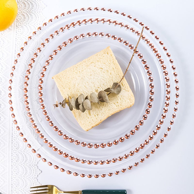 🍳 طبق تقديم طعام من زجاج شفاف قطعتان - Image 4