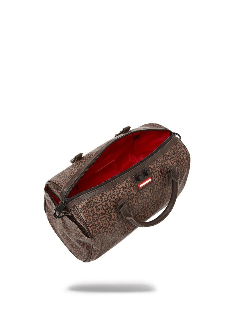 SPRAYGROUND - SHARKS IN PARIS CHECK MINI DUFFLE - Image 1