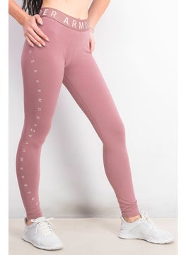 UNDER ARMOUR Women Sportswear Fit Training Leggings, Mauve  - Image 4