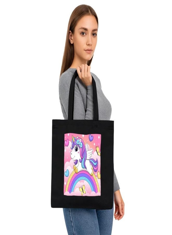 PrintingZone Printed Tote Bag For Women| Women’s Cotton Canvas Tote Bag with Stylish Print - Image 3