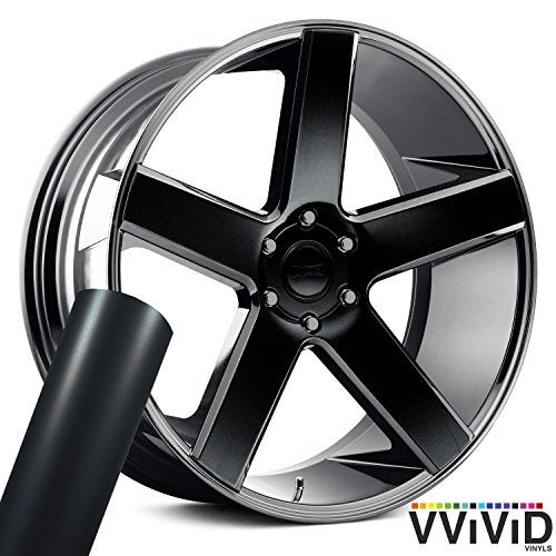 VViViD VViViD Auto Rim Air-Release Adhesive Vinyl Wrap 24 Inch x 30 ...