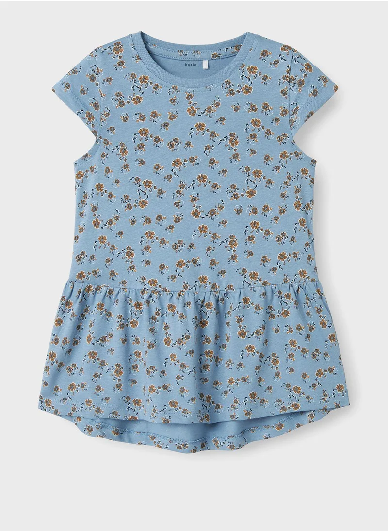 NAME IT Kids Tiered Hem Dress