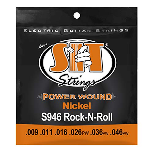 SIT Strings Power Wound Nickel Electric Guitar Strings (S.I.T.), Rock-N-Roll 9-46, S946 - Image 2