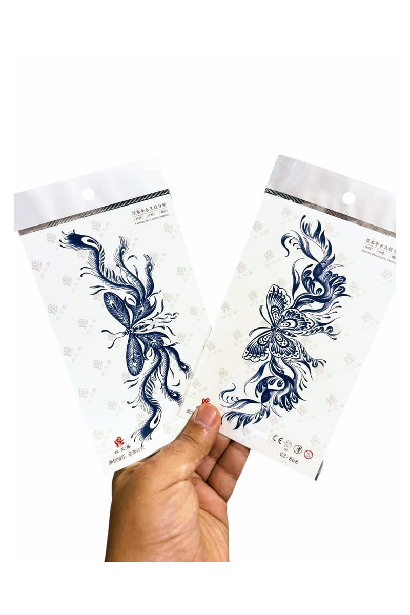 تاتو سحرى بديل الوشم مقاوم للماء  3 رسومات اشكال مختلفه - Image 3