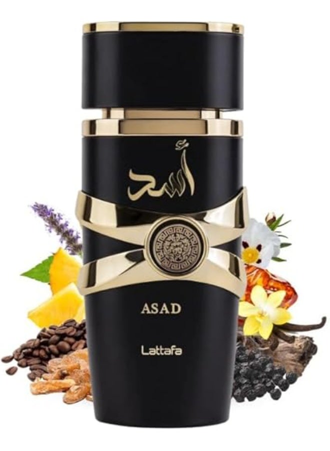 Lattafa Asad Perfume - Eau de Parfum - for Men - 100ml - by Lattafa - Image 2